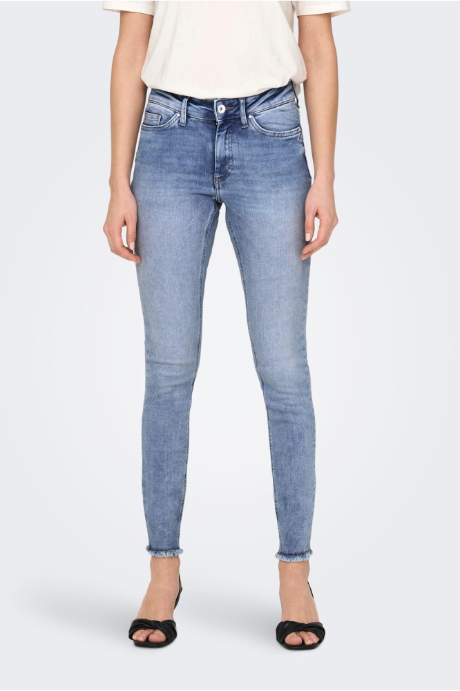ONLBLUSH MID SK ANK RAW DNM REA694 15263454 MEDIUM BLUE DENIM